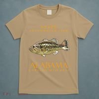 Alabama Territory Freshwater Fish The Largemouth Bass T-Shirt thumb 5