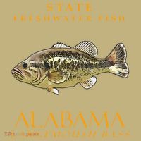 Alabama Territory Freshwater Fish The Largemouth Bass T-Shirt thumb 7