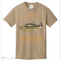 Alabama Territory Freshwater Fish The Largemouth Bass Kids T-Shirt thumb 0