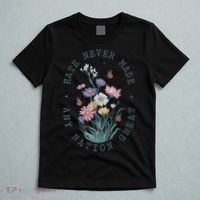 Anti Trump Floral Butterflies Democrat President Liberal T-Shirt thumb 5
