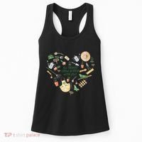 All Things Grow Better With Love Love Gardening Heart Women's Tank Top thumb 0