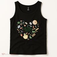 All Things Grow Better With Love Love Gardening Heart Tank Top thumb 2