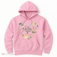 All Things Grow Better With Love Love Gardening Heart Hoodie thumb 0
