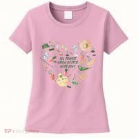 All Things Grow Better With Love Love Gardening Heart Women's T-Shirt thumb 0