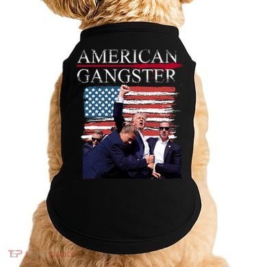 American Trump Gangster Doggie Tank