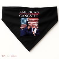 American Trump Gangster USA-Made Doggie Bandana thumb 0