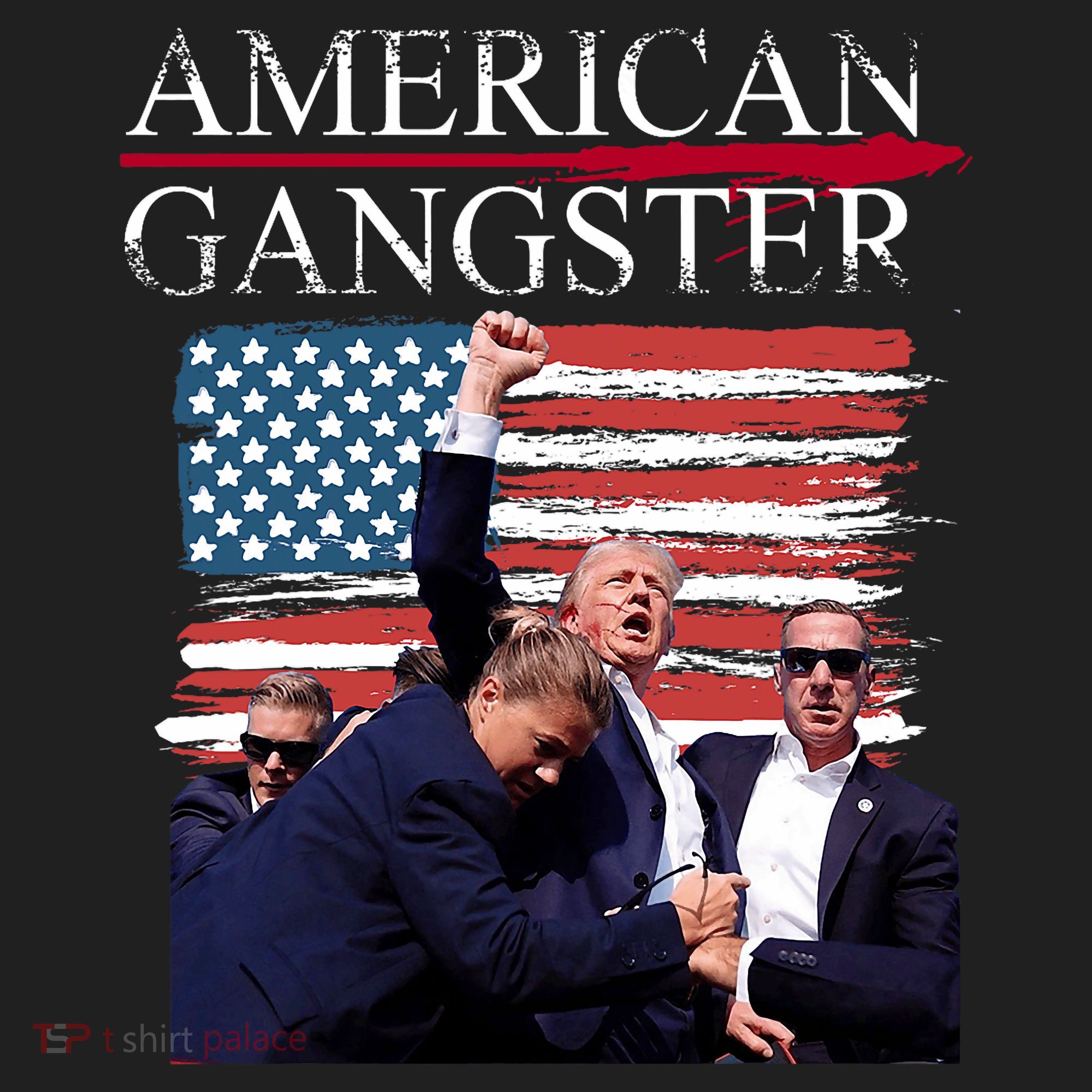 American Trump Gangster Tumbler