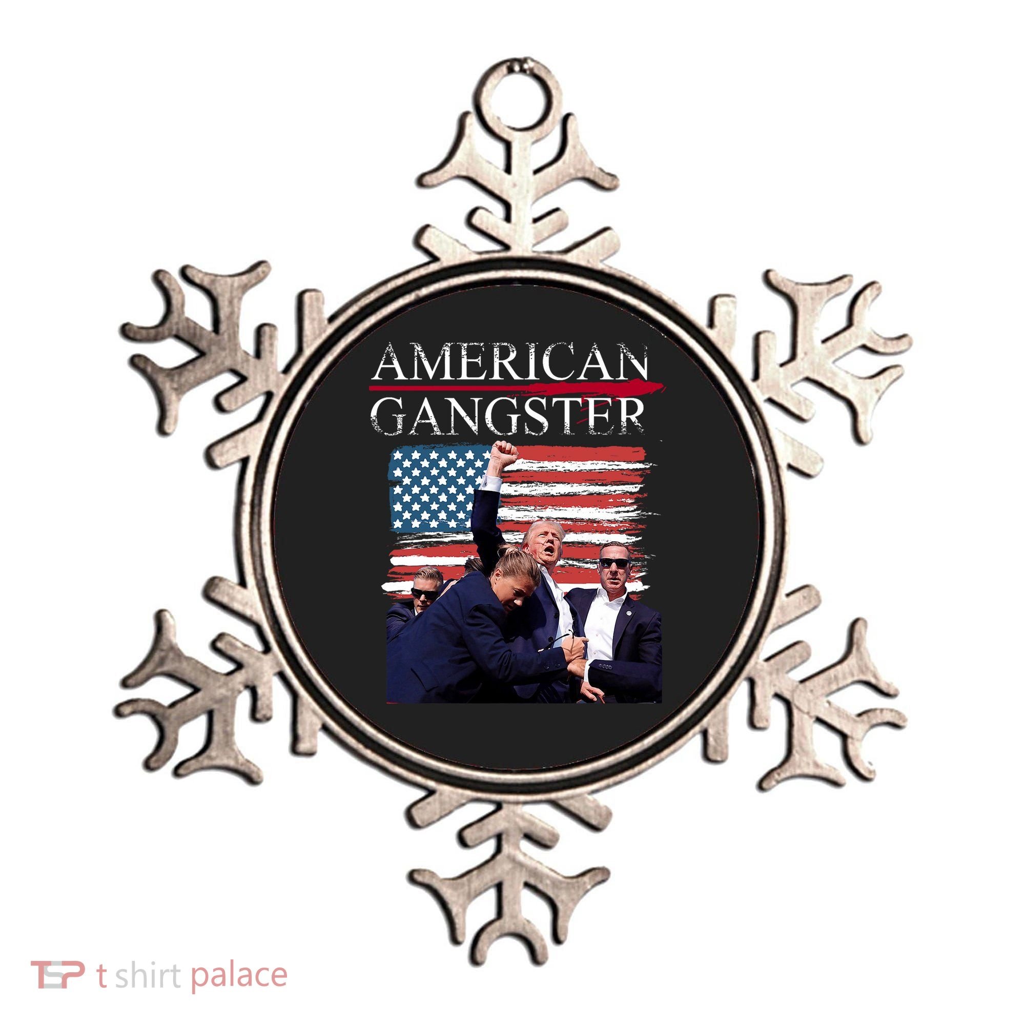 American Trump Gangster Ornament