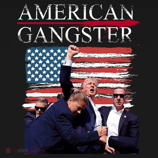 American Trump Gangster Ornament