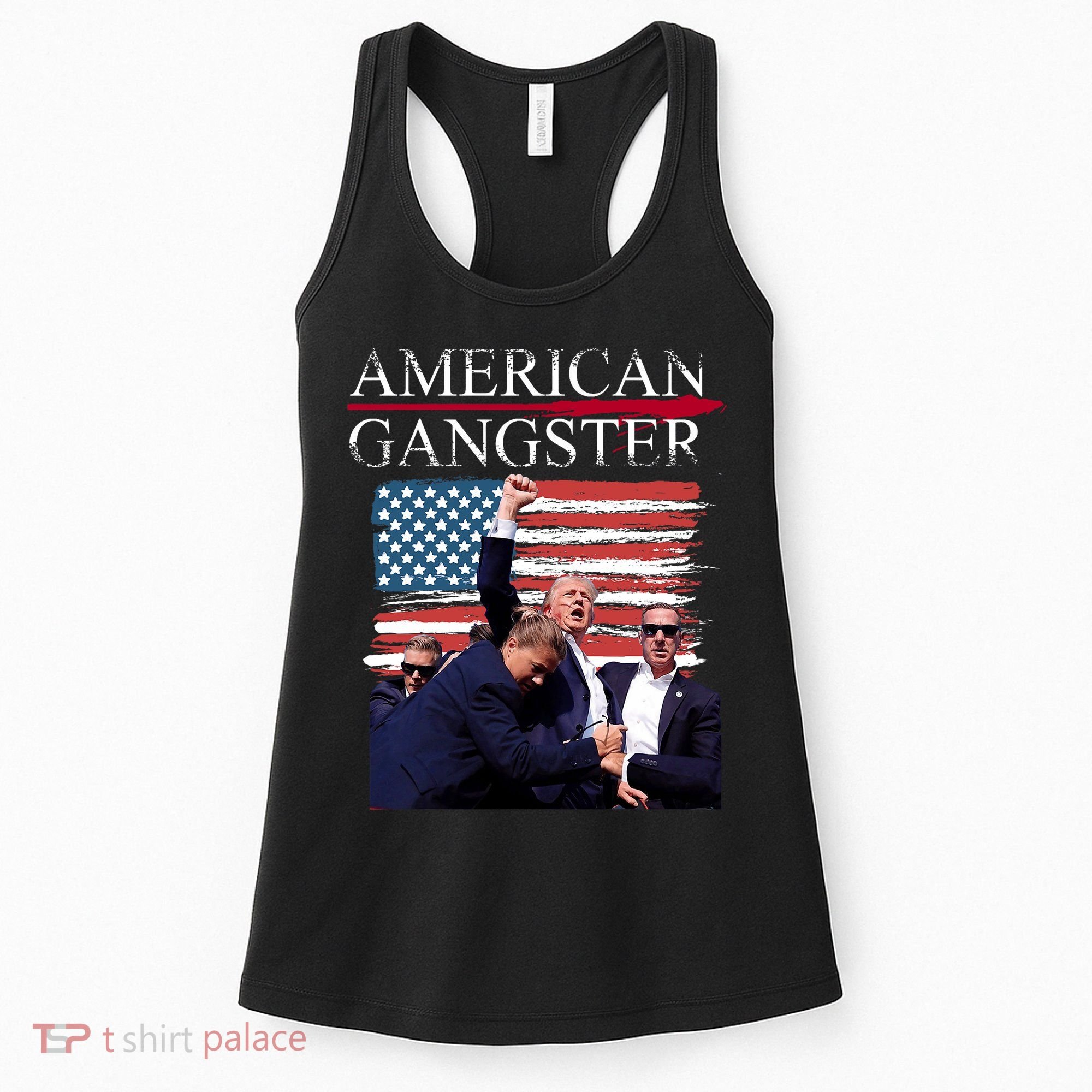 American Trump Gangster Women's Tank Top