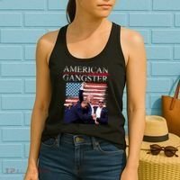American Trump Gangster Women's Tank Top thumb 2