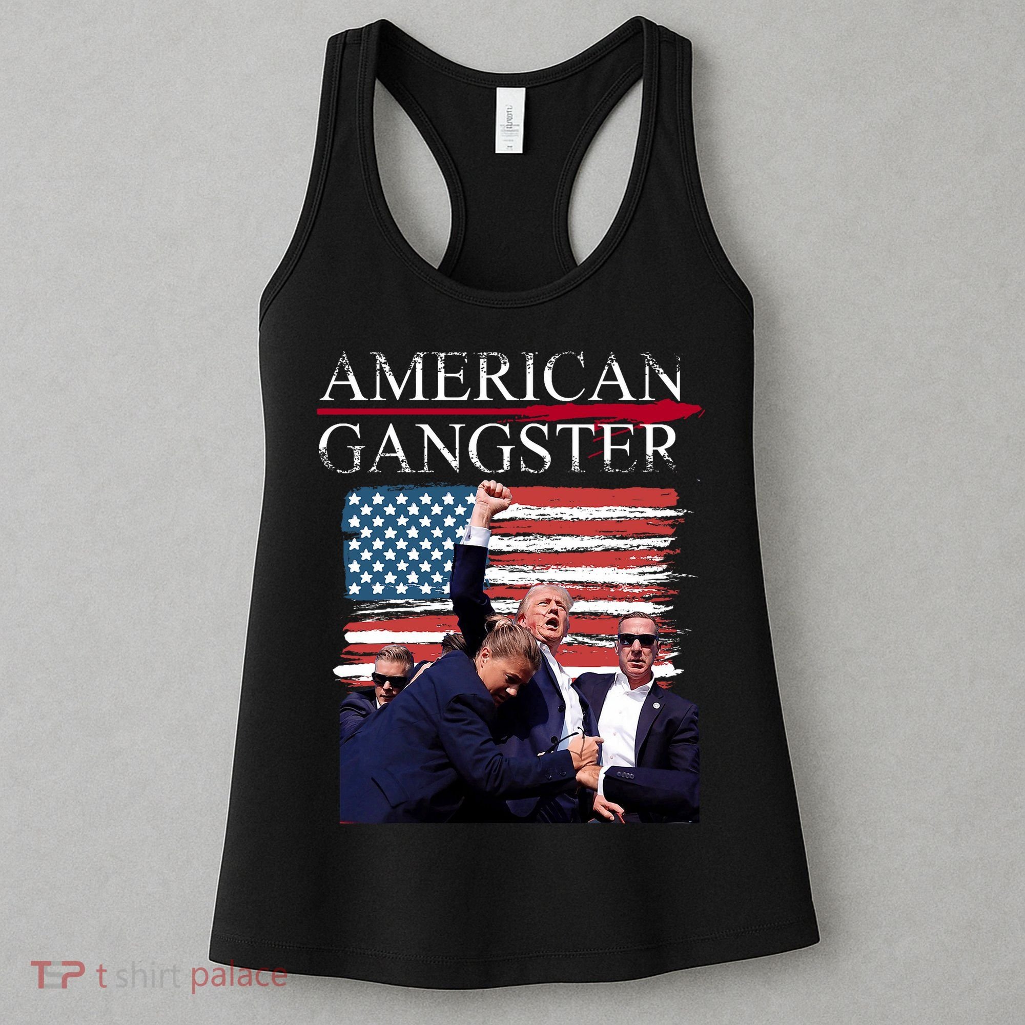 American Trump Gangster Women's Tank Top