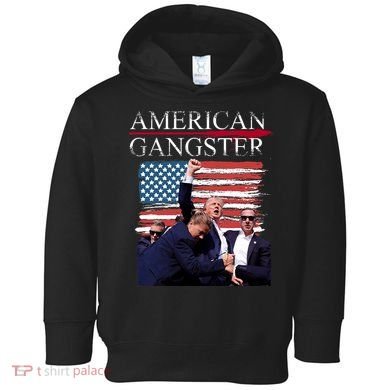 American Trump Gangster Toddler Hoodie