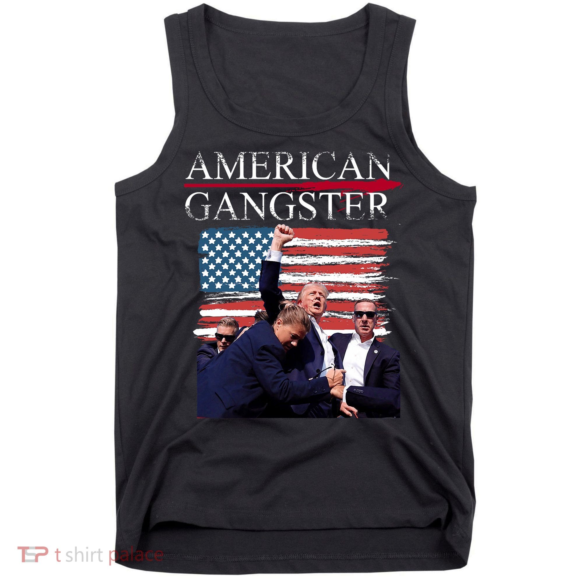 American Trump Gangster Tank Top
