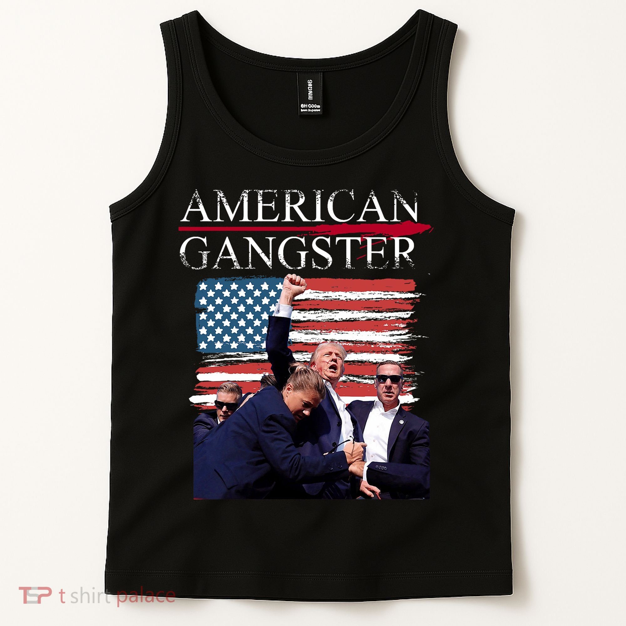 American Trump Gangster Tank Top