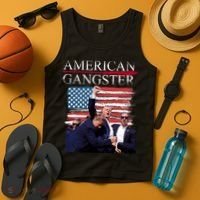 American Trump Gangster Tank Top thumb 4