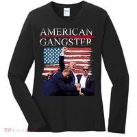 American Trump Gangster Women's Long Sleeve Shirt thumb 0