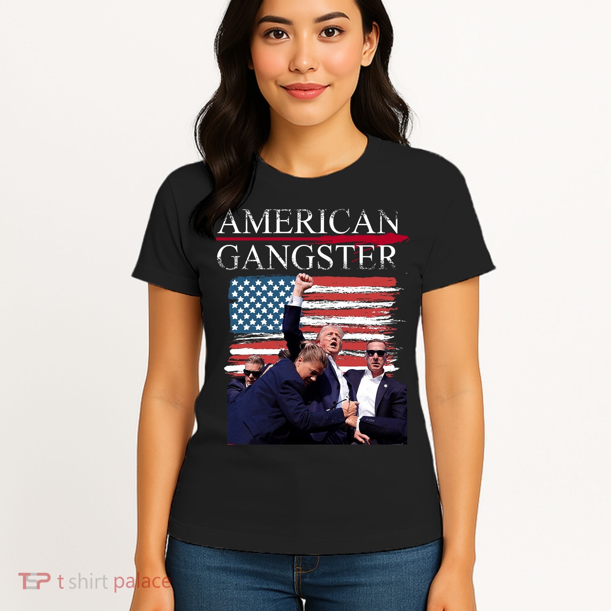 American Trump Gangster Women's T-Shirt