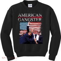 American Trump Gangster Kids Sweatshirt thumb 0