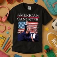 American Trump Gangster Kids T-Shirt thumb 3