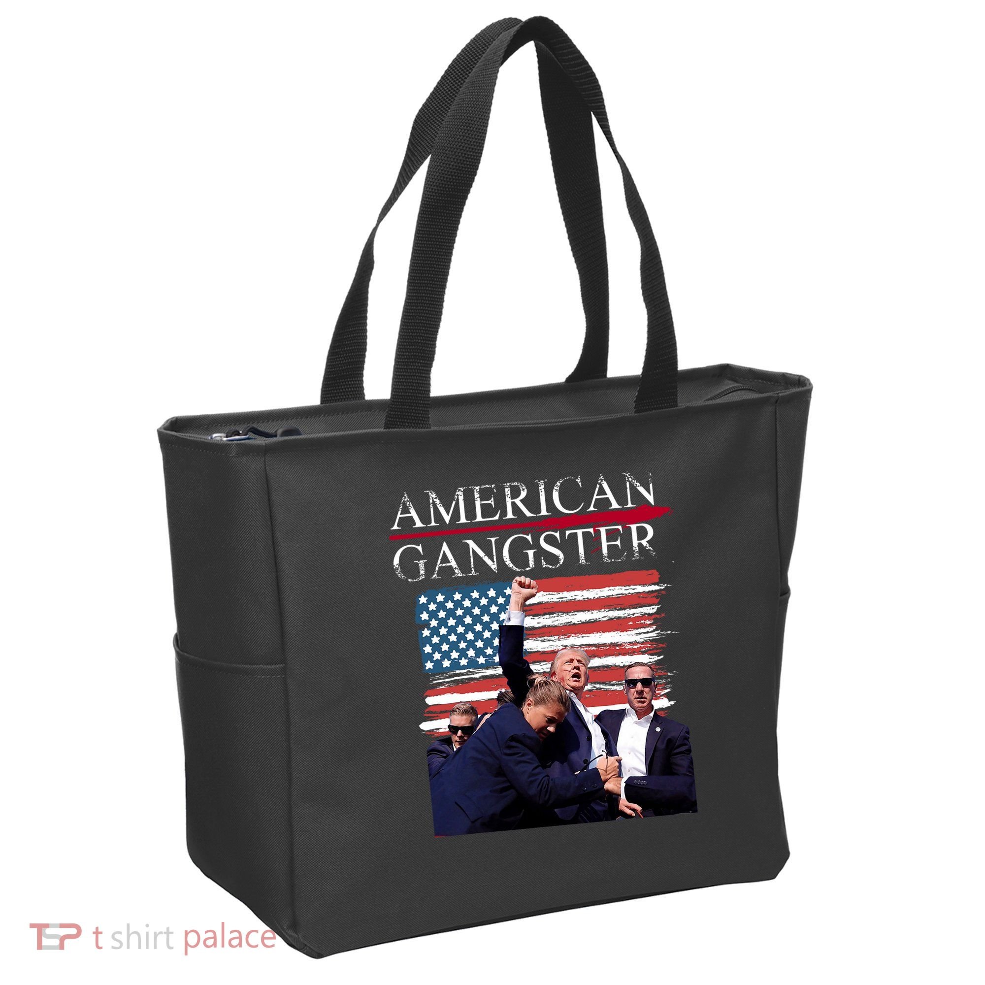 American Trump Gangster Tote Bag