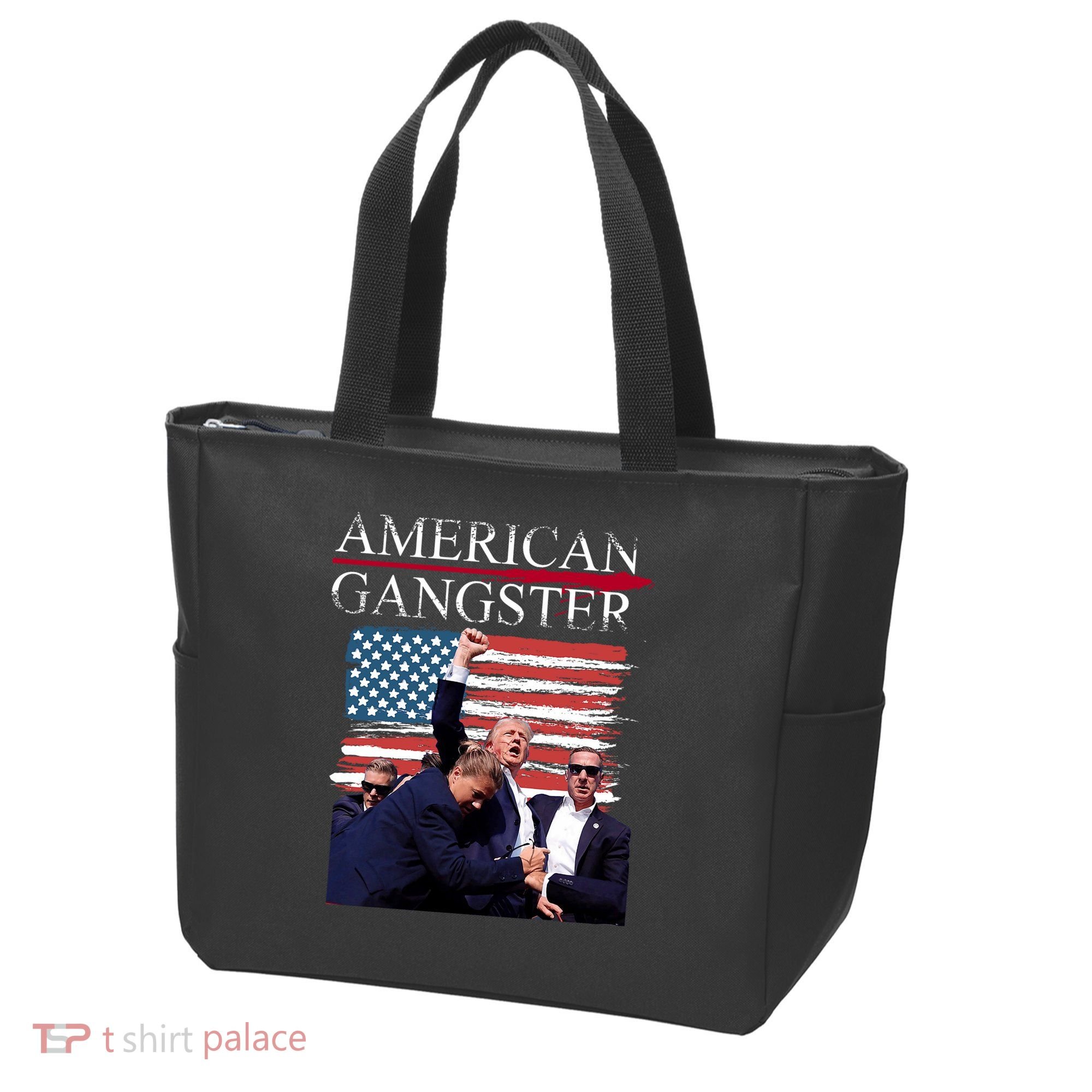 American Trump Gangster Tote Bag