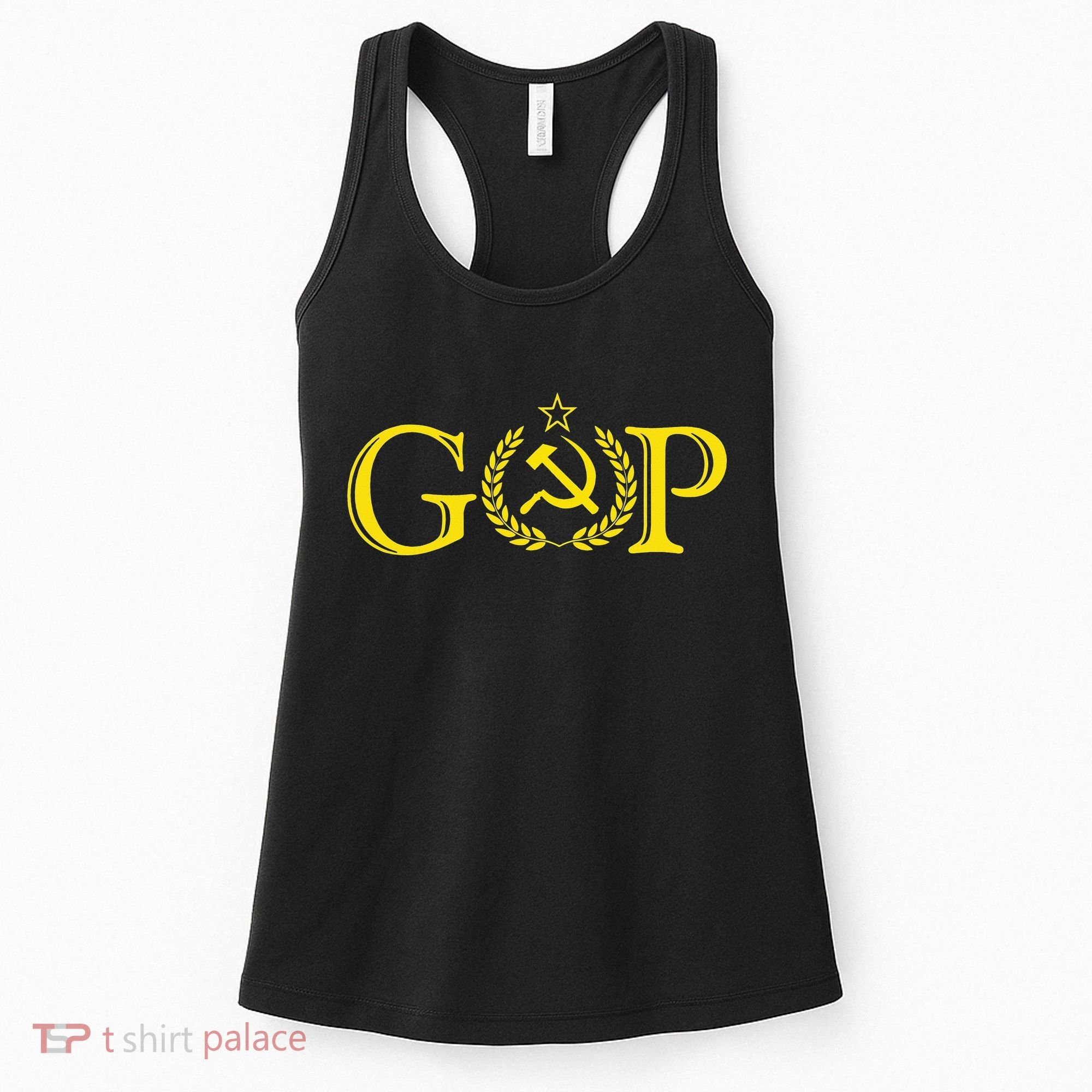 Anti Trump GOP  Russian Republican  Political  Women's Tank Top