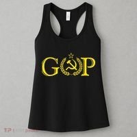 Anti Trump GOP  Russian Republican  Political  Women's Tank Top thumb 3