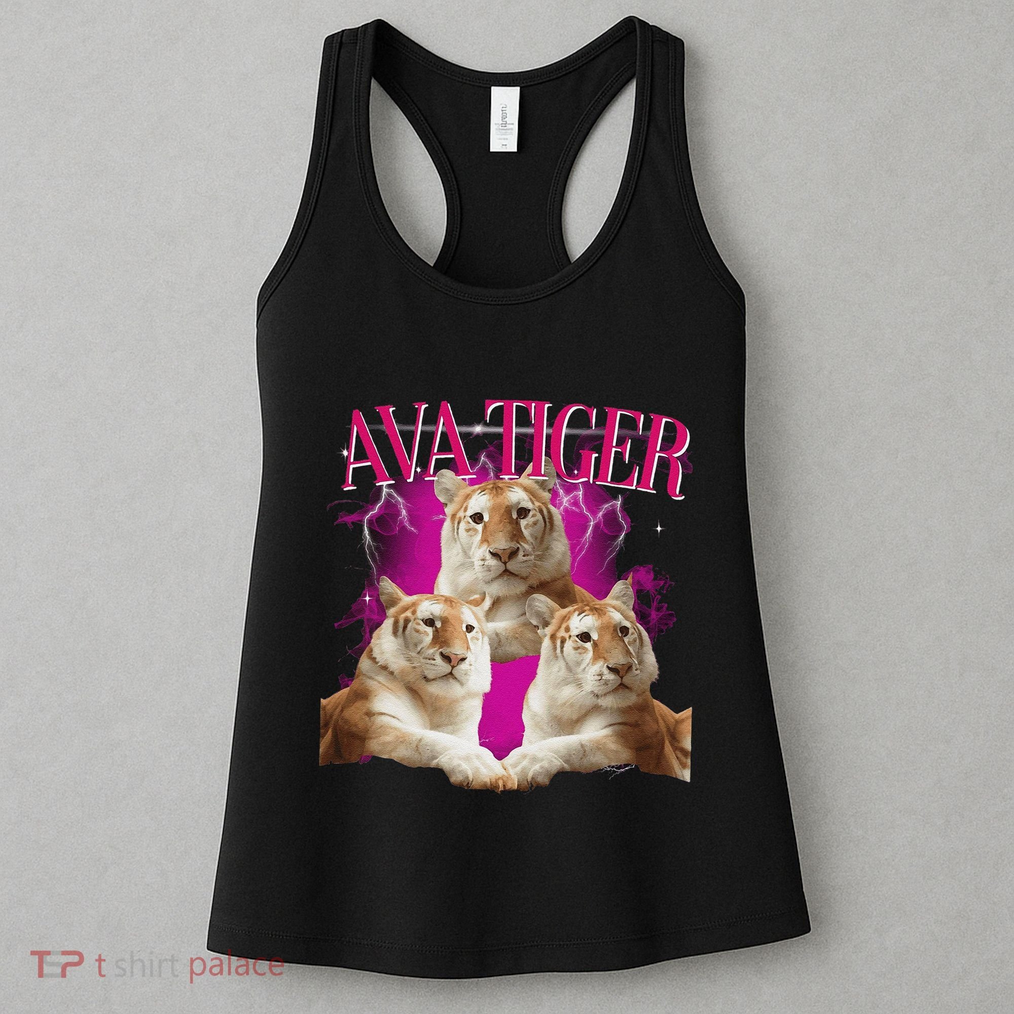 Ava The Golden Tiger Of Chiang Mai Cute Big Orange Cat Women's Tank Top