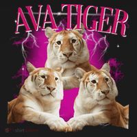 Ava The Golden Tiger Of Chiang Mai Cute Big Orange Cat Women's Tank Top thumb 5