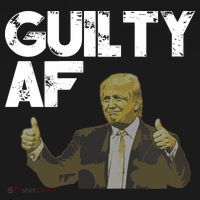 Anti Trump Guilty As Fuck Political Resist Ornament thumb 1