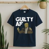 Anti Trump Guilty As Fuck Political Resist T-Shirt thumb 2