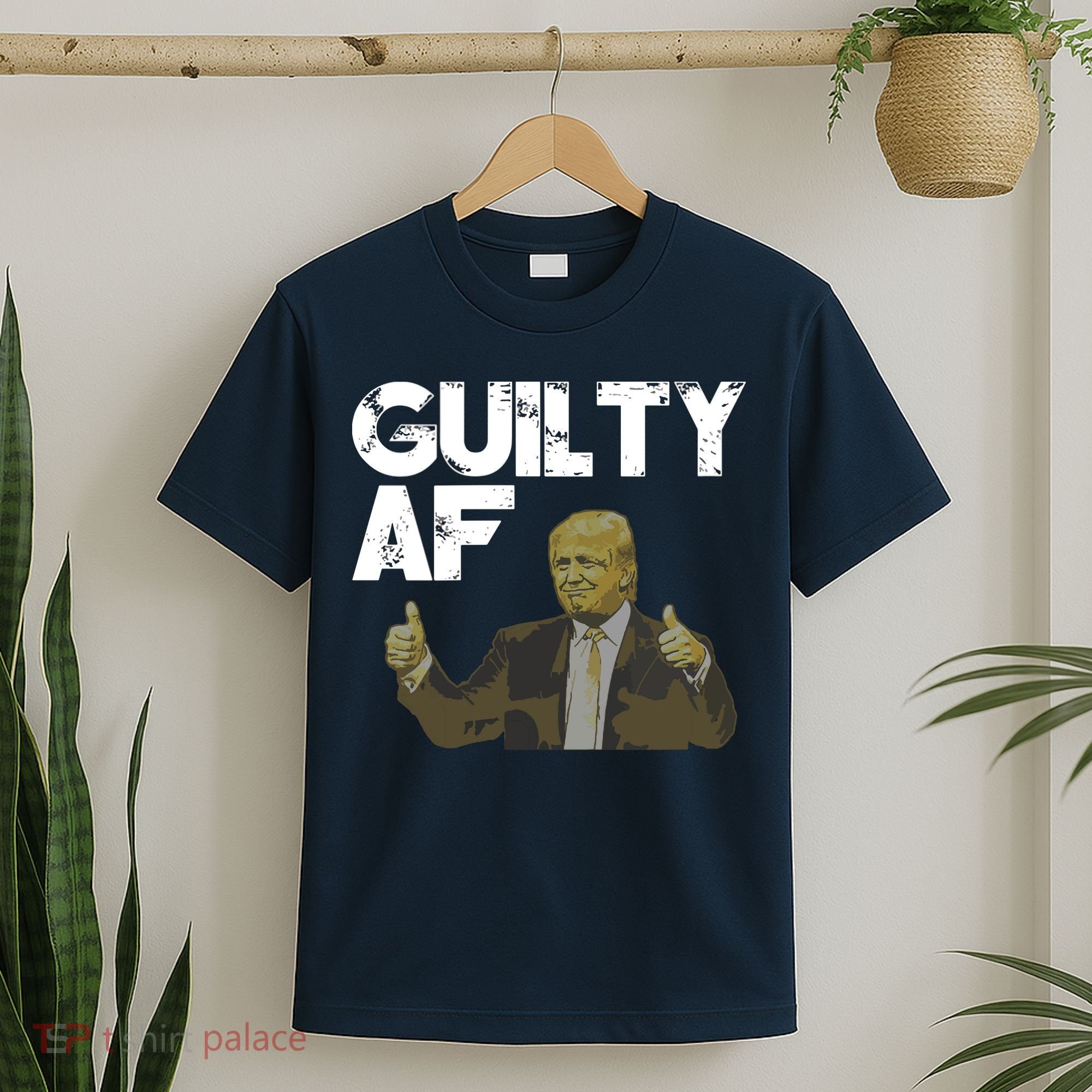 Anti Trump Guilty As Fuck Political Resist T-Shirt