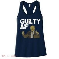 Anti Trump Guilty As Fuck Political Resist Women's Tank Top thumb 0