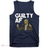 Anti Trump Guilty As Fuck Political Resist Tank Top thumb 0