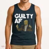 Anti Trump Guilty As Fuck Political Resist Tank Top thumb 3