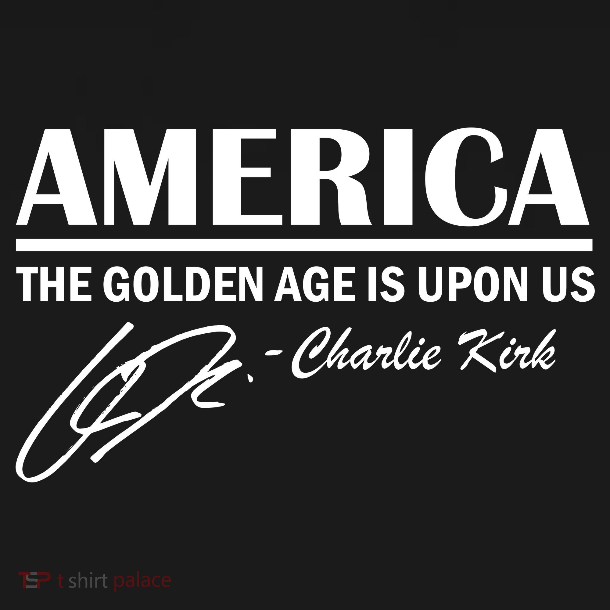 America The Golden Age Is Upon Us Charlie Kirk Sweatshirt