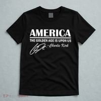 America The Golden Age Is Upon Us Charlie Kirk T-Shirt thumb 5