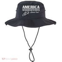 America The Golden Age Is Upon Us Charlie Kirk Bucket Hat thumb 0