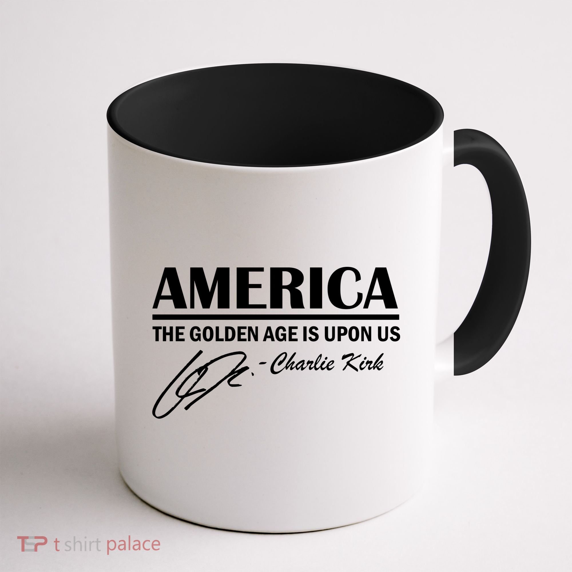 America The Golden Age Is Upon Us Charlie Kirk Coffee Mug