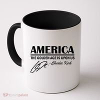 America The Golden Age Is Upon Us Charlie Kirk Coffee Mug thumb 0