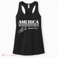 America The Golden Age Is Upon Us Charlie Kirk Women's Tank Top thumb 0