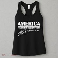 America The Golden Age Is Upon Us Charlie Kirk Women's Tank Top thumb 3