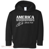 America The Golden Age Is Upon Us Charlie Kirk Toddler Hoodie thumb 0