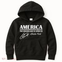 America The Golden Age Is Upon Us Charlie Kirk Kids Hoodie thumb 0
