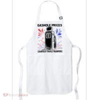Anti Trump Gas Prices Satire Political Humor Apron thumb 0