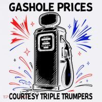 Anti Trump Gas Prices Satire Political Humor Women's Tank Top thumb 5