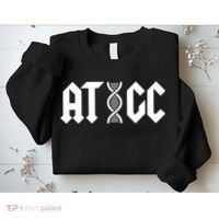 ATGC Funny Science Biology DNA Sweatshirt thumb 2