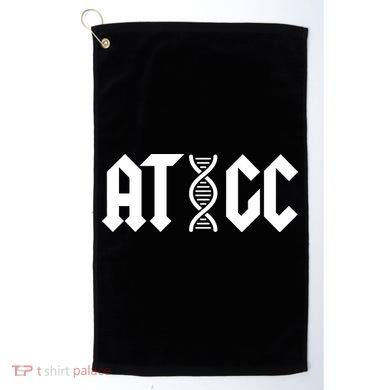 ATGC Funny Science Biology DNA Golf Towel