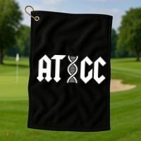 ATGC Funny Science Biology DNA Golf Towel thumb 1